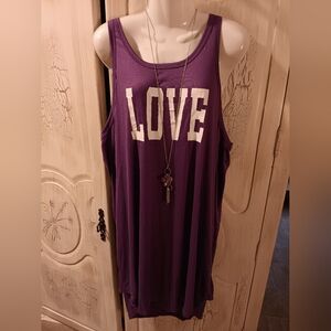 Purple LOVE 💜  Tank Dress